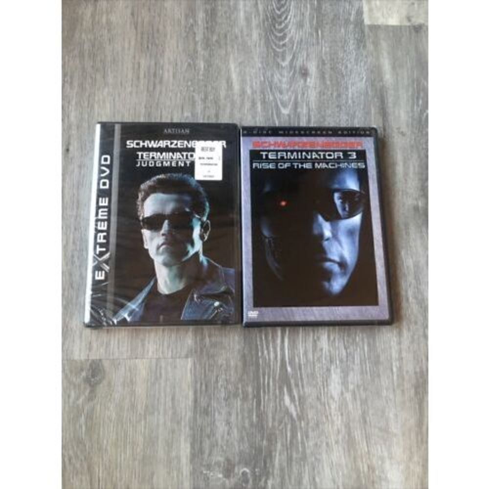 Terminator 2 Judgement Day Extreme DVD & Terminator 3. Rise Of The Machines.